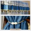 Bed Canopy Luxury Summer Bed Canopy, Thickened Densified Curtain Bed Curtain with Stainless Steel Bracket, Windproof and Dustproof (Color : A4, Size : 180x220x200cm) view 4