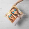 Custom Cushion Cover Printed on Both Sides, Personalized Sofa Bed Pillow Cover with Your Wedding Photo 45x45cm, Personalized Photo Valentine's Day Gift (40x40cm,Cotton) view 3
