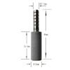 tsingseen life 2pcs 0.5 Micron Diffusion Stone Stainless Steel Aeration Stone Carbonating Stone with 1/4" Barb Beer Bar Accessories view 3