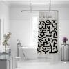 BYJING Art Famous Paintings Printed on Shower Curtain Paul Klee Shower Curtains of Beige Abstract Painting Home Hotel Machine Washable 72W x 72(in) view 2