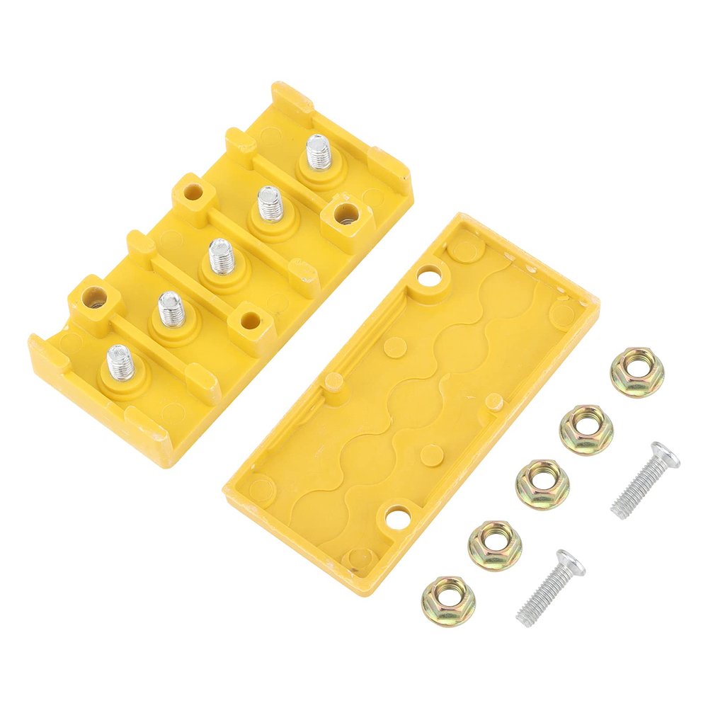 Keenso E Connection Box, Electrical Motor Controller Wire Connection Box 5 Pole Wire Connector Box for E