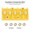 Keenso E Connection Box, Electrical Motor Controller Wire Connection Box 5 Pole Wire Connector Box for E view 4