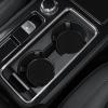 4 Pack Car Coasters, 2.75inch Universal Non-Slip Car Cup Holder Coaster for Car, PVC Cup Pad Mat Car Coasters for Cup Holders for Women (Black) view 1