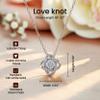 To My Gaming Partner For Life | Meaningful Love Knot Necklace, Romantic Jewelry for Gamer Couples | Anniversary, Valentines, Birthday,Christmas Keepsake Gift view 3