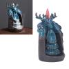 Backflow Incense Blue Deer Head Stress Relief Incense Holder Ceramic Waterfall Incense for Home Office Meditation view 3