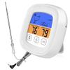 XARONF Food & Meat Thermometer, Leave in Digital Oven Thermometer for Cooking in The Kitchen, Grill Thermometer for Oven Food Cooking BBQ (Color : White) view 1