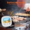 XARONF Food & Meat Thermometer, Leave in Digital Oven Thermometer for Cooking in The Kitchen, Grill Thermometer for Oven Food Cooking BBQ (Color : White) view 2