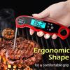 XARONF Digital Meat Thermometer Instant Read Out - Backlight Folding Kitchen Food Thermometer for BBQ Grilling Smoker Baking (Color : Blue) view 2