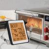 XARONF Food & Meat Thermometer w/Temperature Probe, Leave in Digital Oven Thermometer for Cooking in The Kitchen with 2 Probes, Grill Thermometer for Oven Food Cooking BBQ (Color : B) view 3