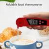 XARONF Meat Thermometer, Instant Read Food Thermometer, Waterproof Ultra Fast Digital Cooking Thermometer for Candy Deep Fry Liquids Beef Kitchen Baking Smoker Grill BBQ, Red (Color : Black) view 4