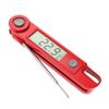 XARONF Meat Thermometer, Digital Instant Read Waterproof Food Thermometer with Probe for Kitchen Cooking Outdoor Grill BBQ Steak, Red view 1