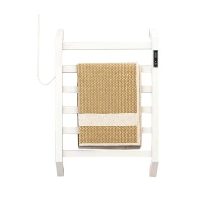 AAGAZA Boot Dryer Shoe Dryer,Electric Towel Warmer,Smart Towel Heating Dryer Rack, Wall Mounted Towel Rail Radiator,3 Gear Timing,for Bathroom. /126 (Color : Branco, Size : Left line)