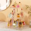 NIUBEE 3-Tier Perfume Organizer, Clear Resin, Rectangular Tray, Sturdy Design, Space Saver, Convenient Access, Easy Assembly view 2