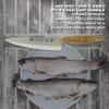 Artenostro Monaco Cook's Knife - Olive Wood Handle view 2