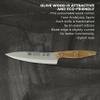 Artenostro Monaco Cook's Knife - Olive Wood Handle view 3