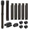 BEWAVE Mini Split Line Set Cover Kit, Decorative PVC Tubing Cover Kit for Mini Split Air Conditioners and Heat Pumps, 3" 10 Ft Brown view 1