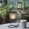 Adeco Decorative Table Candle Lanterns, Outdoor Hanging Lanterns Rustic Home Decor for Garden, Patio view 4