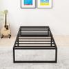 Lutown-Teen 14 Inch Twin XL Bed Frames Heavy Duty Sturdy Metal Platform Bed Frame No Box Spring Needed, Noise Free, Easy Assembly, Black view 1