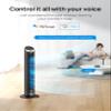 Dreo 40'' WiFi Tower Fan, 26ft/s High-Speed Cooling, Quiet Floor Fan with Remote, 90 Oscillating Fan, 4 Modes, 12H Timer, Touch Control, Standing Cooling Fan for Bedroom, Home, Office Room, Gold view 3