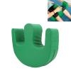 Diydeg Patient Turning Device, Multifunctional U Shaped Turning Device for Bedridden Elderly Patients, PU Leather Anti Decubitus Elderly Turnover Device Bed Rest Nursing Tool (Green) view 2