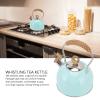 2.5L Stainless Steel Stovetop Kettle, Whistling Tea Kettle with Handle Teapot for Household Use view 2