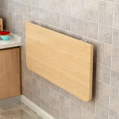 HADIIH Laundry Folding Table/Wall-Mounted Drop-Leaf Folding Table/Computer Desk, Heavy Duty Folding Shelf Bracket for Kitchen Laundry Room Restaurant (Size : 90 * 30cm (35.5 * 12in))