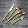 Gold Silverware Set for 12 Square Flatware Cutlery Utensils Set Stainless Steel 60 Piece Include Knifes Forks and Spoons Tableware Set Home&Kitchen Restaurant Wedding Mirror Polished view 1