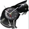 12 Inch Round Wall Clock Cat Pet Silhouette Vinyl Album Re-Purposed Record Clock Artwork Vinyl Disk Crafts Owners Home Decor Wall Watch Gift view 2