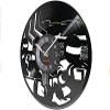 12 Inch Wall Clock Silent Non-Ticking Racing Retro Vinyl Record Wall Clock Driver Teenage Room Decor Cool Music Album Clock Racing Lover Gift Gift view 2