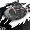 I Love Cat Wall Clock is Made of Real Vinyl Records. Cute and Gentle Kittens. Wall Hanging Watches. Bedroom Decoration. Cat Lovers 12 Inches (30cm) view 3