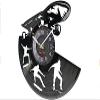 12 Inch Wall Clock Silent Non-Ticking Skating Skateboarder Vinyl Album Record Clock for Boy Room Home Decor Timepieces Skateboard Street Sport Art Silent Quartz Clock Gift view 3