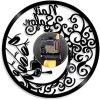 Nail Shop LED Night Light Beauty Salon Nail Shop Nail Tools Vinyl Record Wall Clock Manicurist Wall Lamp Wall Watch 12 Inches (30cm) view 2