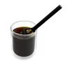 BARISTA & CO Brew It Stick Coffee & Tea Infuser - Plastic Reusable Coffee Strainer with Pot Holder - Black Coffee and Tea Steeper with Stainless Steel Mesh to Use a Medium to Coarse Ground Coffee view 2