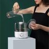 XARONF Humidifiers for Home, 3L Quiet Cool Mist humidifiers, Ultrasonic Humidifiers for Bedroom, Plant, Adjustable Mist, Auto Shut-Off, Easy to Clean (Color : Black) view 3