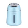 XARONF Mini Humidifiers, 350ml Desk Humidifiers Essential Oil Diffuser, Quiet Operation, Night Light Function, Auto Shut-Off for Bedroom, Babies Room, Office, Home, White (Color : Blue) view 1