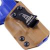 KYDEX Belt Clip for Holsters & Sheaths (Flush Mount Design - w/Don't Tread On Me Engraving) - (Metal) - (Inside-The-Waistband/IWB) - (Fits 1.75in Belts) - (w/Mounting Hardware) - (1 Pack) view 4
