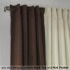 CASANEMA Combined Mix and Match 4 Panels Curtains with 2 Color Combination Velvet Look Hanging Back Tap & Rod Pocket Bedroom Office Windows Luxury Home Dcor 28W x204L view 3