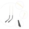 STOBOK 2pairs Metal Eyeglasses Arm Replacement Easy to Install Sturdy Temples for Sunglasses and Glasses Repair Kit Gold view 3