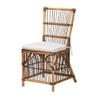 bali & pari Kim Natural Rattan Dining Chair view 1
