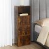 Convenience Concepts Xtra Storage Three-Door Cabinet with Shelf in Walnut Wood Finish view 2