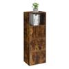 Convenience Concepts Xtra Storage Three-Door Cabinet with Shelf in Walnut Wood Finish view 4