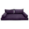 Cover ONLY Model V2 Twin Velvet Same Pipe Indoor Daybed Mattress Cushion AD339 view 2