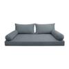 Cover ONLY Model V2 Twin-XL Velvet Knife Edge Indoor Daybed Mattress Cushion AD347 view 2