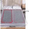 Heated Throw Blanket Electric Blanket Relieve Fatigue Soft Fast,Dual Control Heated Blanket with 4 Heating Levels Auto Off Electric Throw Machine Washable view 2