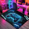 ANGELWARDROBE Gamer Large Area Rug for Kids Room 3D Gamepad Controller Blue Boys Floor Rugs for Living Room Sofa Floor Polyester Mat, 72"x54" view 2