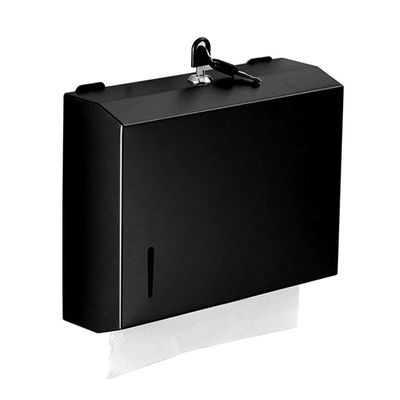 Commercial Paper Towel Dispenser with Lock Waterproof Stainless Steel Hand Towel Dispenser for Household Paper Towel Holders