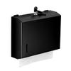 Commercial Paper Towel Dispenser with Lock Waterproof Stainless Steel Hand Towel Dispenser for Household Paper Towel Holders view 1