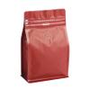 50 Count 8oz Red Coffee Bags with Aluminum Foil Liner, High Barrier Coffee Pouches with Degassing Valve, Ziplock Food Storage Bags with Pull Tape, Pack of 50, 6oz/0.5lb/250gram view 1
