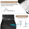 50 Count LB Black Color Foil Coffee Bags - High Barrier Aluminum Foil - Flat Bottom Coffee Pouches with Degassing Valve, Food Storage Bags with Rsealable Zipper & Easy Open Tape (Pack of 50, view 4