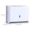 LIOONS High Capacity Commercial Paper Towel Dispenser Large Capacity Wall-Mounted Hand Towel Dispenser for Home Hotel Paper Towel Holders Stable view 2